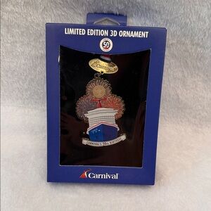Carnival Limited Edition 3D Ornament - Multicolor